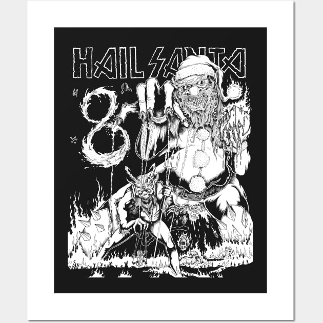 HAIL SANTA 8 Wall Art by DÜFF